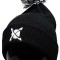 Caciula CC MOORE Bobble Hat, Black