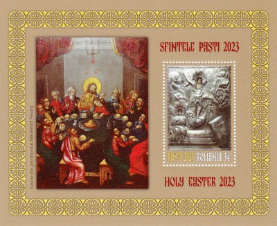 ROMANIA 2023 - SFINTELE PASTI, COLITA, MNH - LP 2407a foto