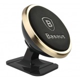 Suport Auto Magnetic Baseus 360, Universal, Auriu SUCX140015