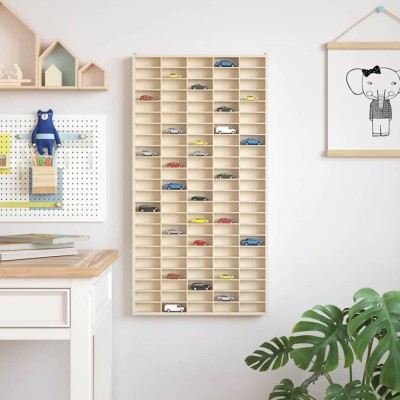 Caz pentru display Maro 50 x 4,5 x 96 cm Lemn compozit foto