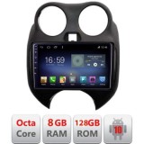 Navigatie Nissan Micra 2010-2014 Android radio gps internet Octa Core 8+128 LTE KIT-micra2010+EDT-E609 CarStore Technology