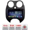 Navigatie Nissan Micra 2010-2014 Android radio gps internet Octa Core 8+128 LTE KIT-micra2010+EDT-E609 CarStore Technology