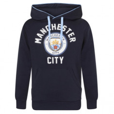 Manchester City hanorac de bărbați cu glugă SLab Graphic navy - S