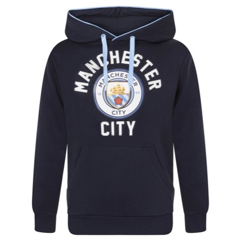 Manchester City hanorac de bărbați cu glugă SLab Graphic navy - XXL