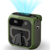 Mini ventilator portabil premium 10000mAh Asteroid GSM Z13, verde