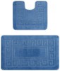 Set 2 Covorase Baie, Ethnic Bleu - 60x100/50x60