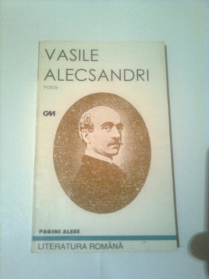 VASILE ALECSANDRI ~ POEZII foto