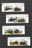 ROMANIA 2025 - LOCOMOTIVE CU ABUR, VINIETA 1, MNH - LP 2532