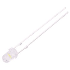 LED 3mm galben 2.7-3.4V 7000-8400mcd 30 grade OPTOSUPPLY OSG8DL3131A
