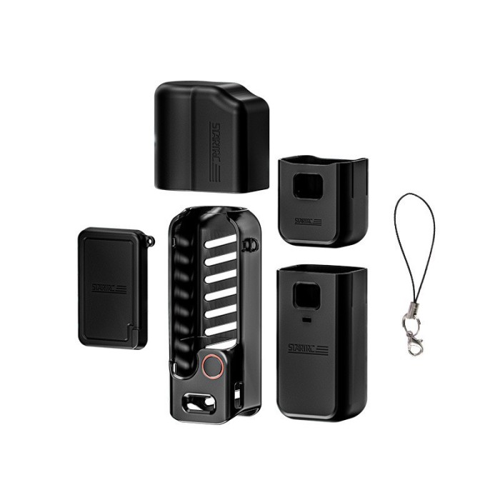 Set protecție din silicon, STARTRC, pentru DJI Pocket 3, negru