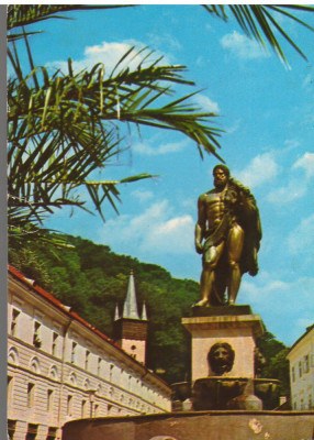 CPI B14991 - CARTE POSTALA - BAILE HERCULANE. STATUIA LUI HERCULE foto