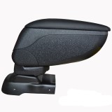 Cotiera BestAutoVest pentru Opel Corsa D 2006- , rabatabila cu capac culisabil imbracat in piele eco, model ArmCik, Rapid