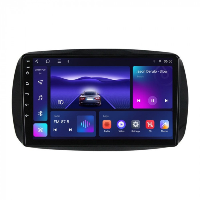 Navigatie dedicata cu Android Smart Forfour dupa 2014, 3GB RAM, Radio GPS Dual