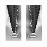 Set 2 stickere autoadezive pentru st&Atilde;&cent;lpi u&Egrave;i auto, orajet ecosolvent, print hd exterior, 50x22 cm