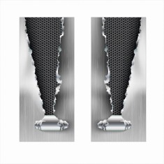 Set 2 stickere autoadezive pentru st&Atilde;&cent;lpi u&Egrave;i auto, orajet ecosolvent, print hd exterior, 50x22 cm