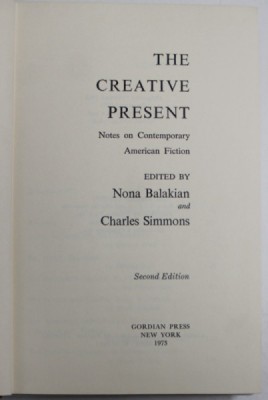 THE CREATIVE PRESENT , 1973 foto