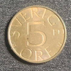Moneda 5 ore 1981 Suedia