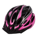 Casca protectie Bicicleta, FIXATO, Cu 20 canale de ventilatie, Aerodinamica, Dimensiune reglabila, Circumferinta 58-61, Roz