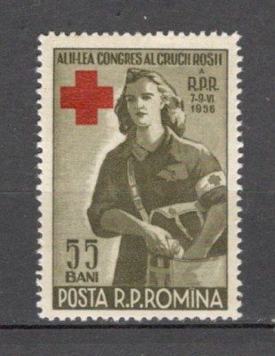 Romania.1956 Crucea Rosie XR.319 foto