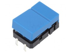 Comutator tastatură SPST-NO 0,05A 24VDC Albastru