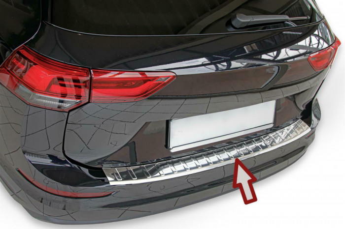 Ornament protectie bara spate/portbagaj crom VW Golf 8 Break din 2020