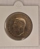 United Kingdom, Marea Britanie, 1/2 CROWN, 1949, km#866, excelenta, Europa