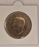 United Kingdom, Marea Britanie, 1/2 CROWN, 1949, km#866, excelenta, Europa