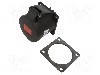Conector alimentare AC, IEC 60309, IP54, 32A, 400V AC, 5 pini, PCE - 325-6X