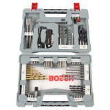 Bosch 2608P00234 - Set accesorii insurubare si burghie mixte 76 bucati