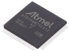 Microcontroler ARM7TDMI LQFP100 3-3.6VDC AT91SAM7XC512B-AU
