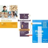 Pachet Bacalaureat 2026. Limba si literatura romana 72 teste complete, Matematica M-stiintele-naturii si M-tehnologic si Fizica 100 variante rezolvate
