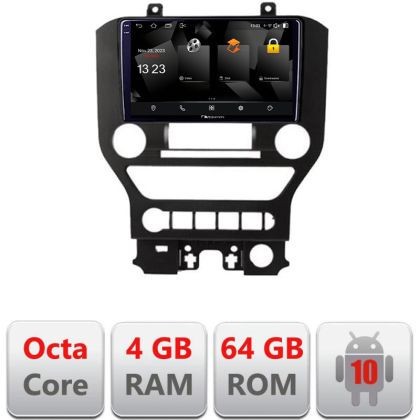 Navigatie Ford Mustang 2015-2020 5510-MUSTANG-NAVI Android Octa Core 720p 4+64 DSP 360 camera carplay android auto CarStore Technology