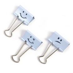 Clipsuri metalice 32 mm 20 buc Rapesc, bleu