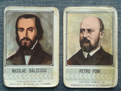 5 Lei Lot Poni si Balcescu / CEC de economii scolare / Seria A/7 si B/3 Romania foto