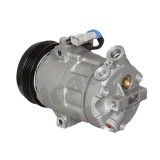 Compresor aer conditionat Opel Agila, 2000-2007, motorizare 1.0, 43kw/44kw, 1.2, 55kw/59kw, benzina, rola curea 110 mm, 5 caneluri, tip Delphi/Harris