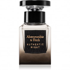 Abercrombie & Fitch Authentic Night Men Eau de Toilette pentru bărbați 30 ml