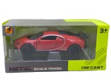 Macheta metal Bugatti Chiron rosu 1:43