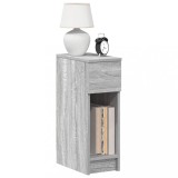 vidaXL Noptiera cu sertar Gri Sonoma 20x36x60 cm