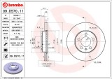 BREMBO 09.D570.11 PRIME LINE - UV Coated Disc frana
