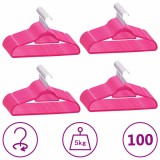 Cumpara ieftin Set de umerase anti-alunecare, 100 buc., roz, catifea