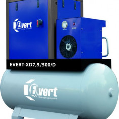 Compresor Aer Evert 500L, 400V, 11.0kW EVERT-X11/500/D