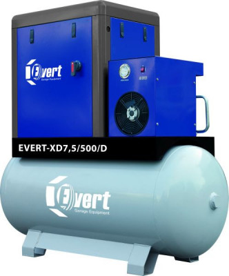 Compresor Aer Evert 500L, 400V, 11.0kW EVERT11/500 foto