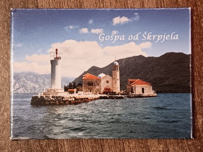 D5 - Magnet frigider - tematica turism - Muntenegru 4 foto