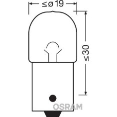 BEC 12V R5W ORIGINAL SET 10 BUC OSRAM