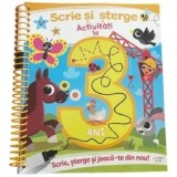 Activitati la 3 ani. Scrie si sterge/***