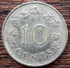 (M2028) MONEDA MALTA - 10 CENTS 1972, Europa