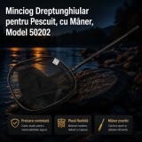 Minciog Dreptunghiular pentru Pescuit, cu M&acirc;ner, Model 50202
