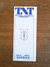 Pliant, program Teatrul National Timisoara - Intre patru ochi / CD1P