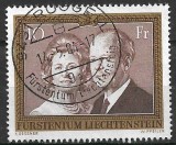 B0800 - Lichtenstein 1974 - Personalitati stampilat,serie completa