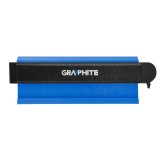 Rigla cu sablon pentru contur 250 mm Graphite, pentru masuratori precise